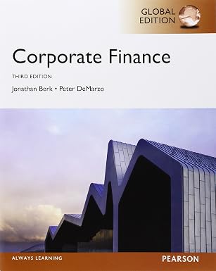 Corporate Finance Third edition Global Edition book cover