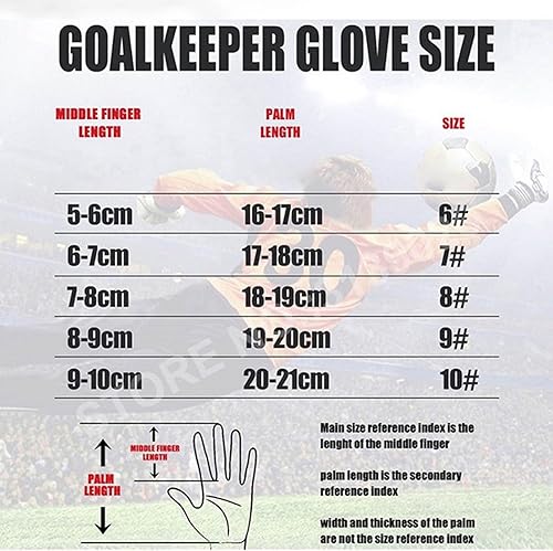 Miniatura 2 de KLauer Football Adult Latex Breathable wear Resistant Thickened Goalkeeper Gloves Goalkeeper Gloves