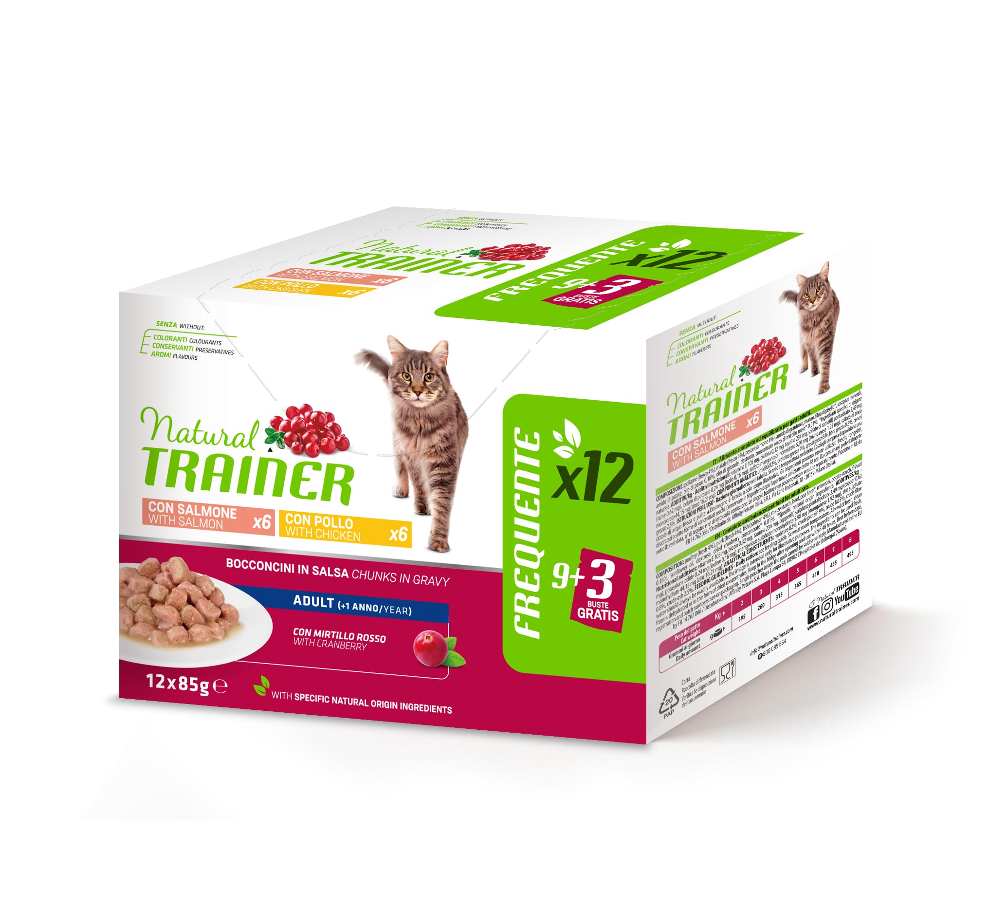 Affinity Petcare Italia Srl Nt Cat Um Pollo/salm 12pz 85g