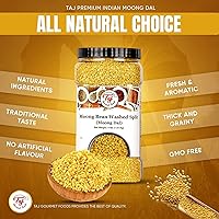 Vista 5 de Lentejas TAJ Moong Dal Mung, (4 libras)