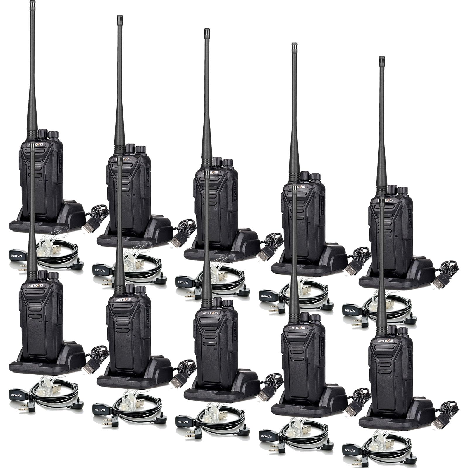Amazon.com: Retevis RT27V MURS Radio, Walkie Talkies with Earpiece