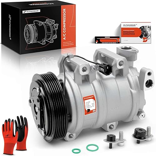 A-Premium Compresor AC con embrague compatible con Nissan Altima 2.5L 2002-2006