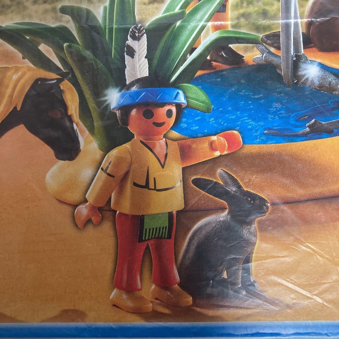 【未使用】プレイモービル playmobil 5252 アメリカインディアン 未使用】 プレイモービル playmobil 5252 アメリカインディアン
