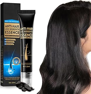 Hair Darkening Serum, Herbal Gray Hair Reverse Essential Oil for Man & Woman, Restore Natural Black Color Polygonum Multiflorum Conditioner Essence Oil for Hair Growth (1 Pack)