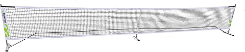 Miniatura 4 de Champion Sistema de red de pickleball portátil  Tamaño reglamentario 22 pies de longitud  Marco de acero a presión con red y bolsa de transporte