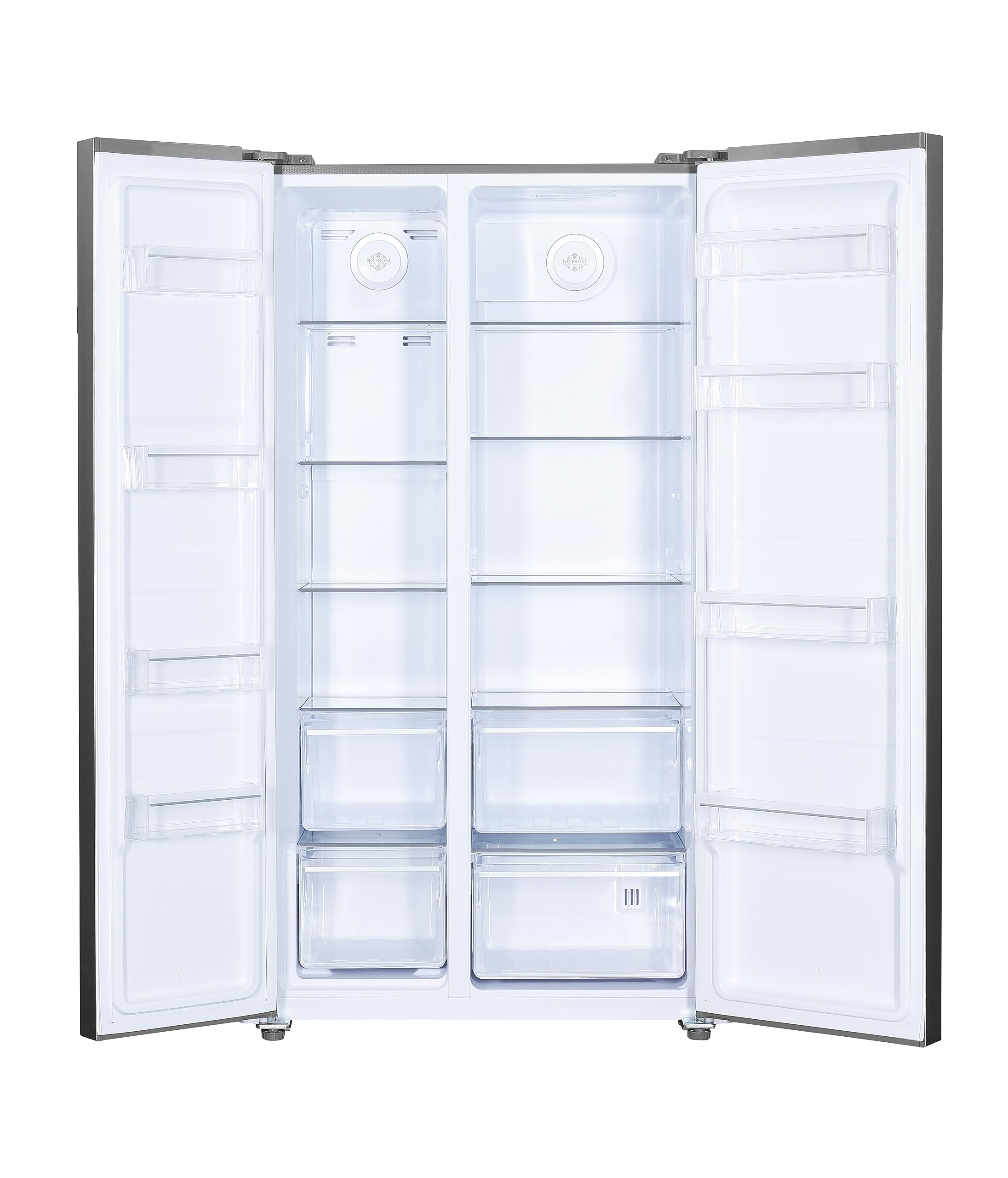 Beko GNO5323XPN - Frigorífico Americano Side by side, No Frost, Clase Energetica D, Electronico, Compresor ProSmart Inverter, Color Acero Inoxidable