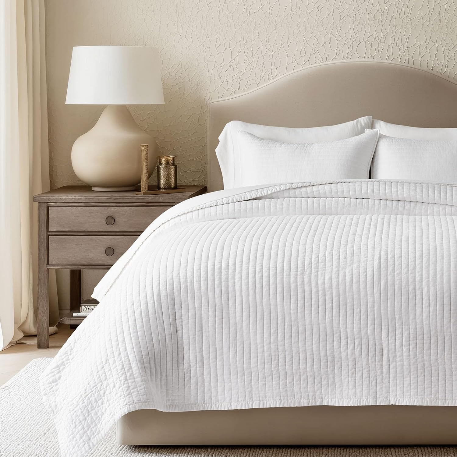 Cotton Sateen Quilt Set Queen – Evergracehome