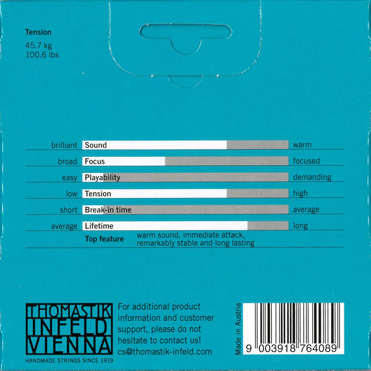 Thomastik-Infeld, Corde Violoncelle, Jeu 1/4, AL400