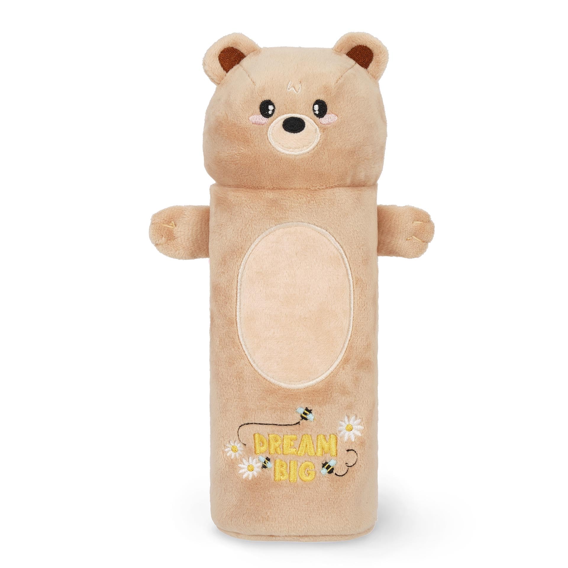 Legami - Astuccio Super Soft, Tema Teddy Bear, Astuccio soffice, 100% Poliestere, Super Soft Pencil Case
