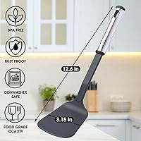 Vista 7 de Espátula de nailon de 12.5 pulgadas Zulay Kitchen