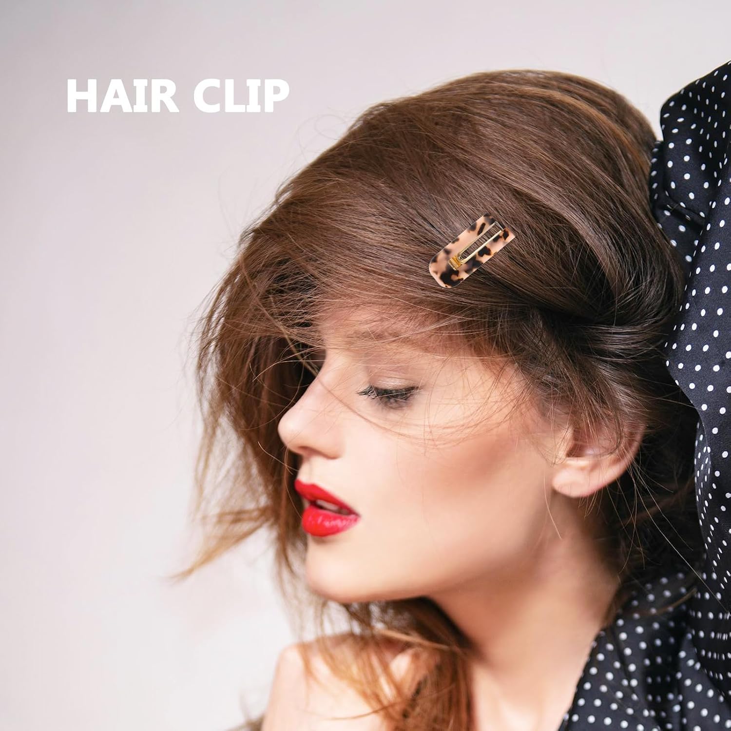 3pcs Acrylic Hair Clips for Women Flat Hairpins Hair Jewelry Gift Fashion Creative Pins image 5