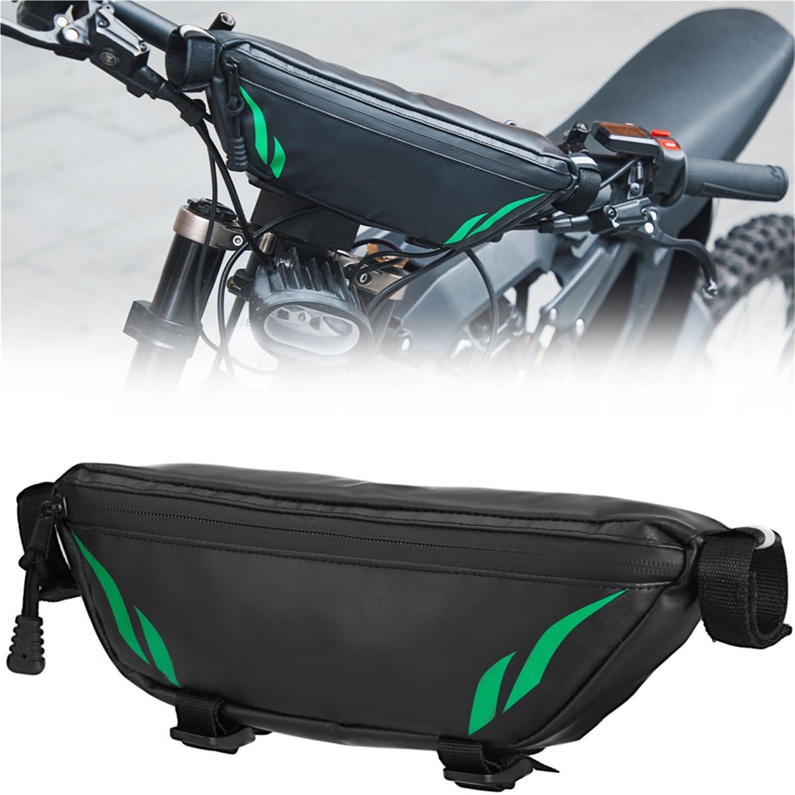 Bolsa para manillar Adventure Sport y CRF1000L para almacenamiento seguro