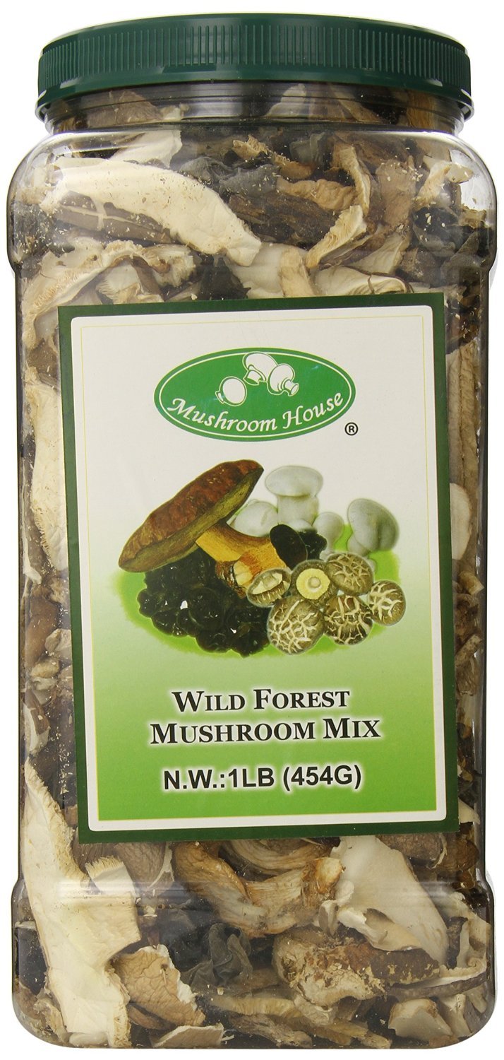 Mushroom House Dried Mushroom Forest Blend 1 lb