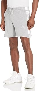 adidas Mens Essentials French Terry 3-Stripes Shorts
