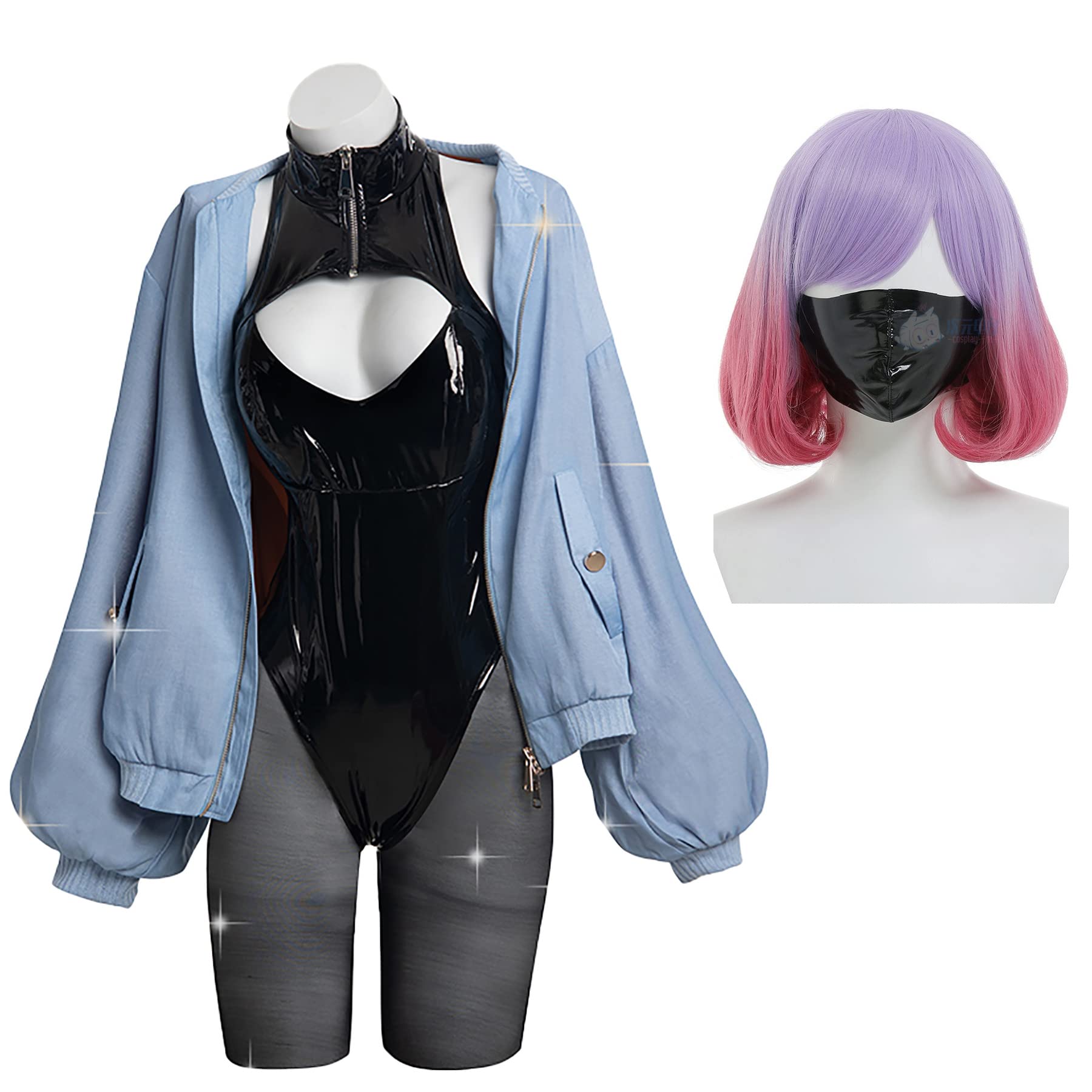 Amazon.co.jp: 【スイカ コス 】LUNA ルナ コスプレ用衣装+マスク枚+