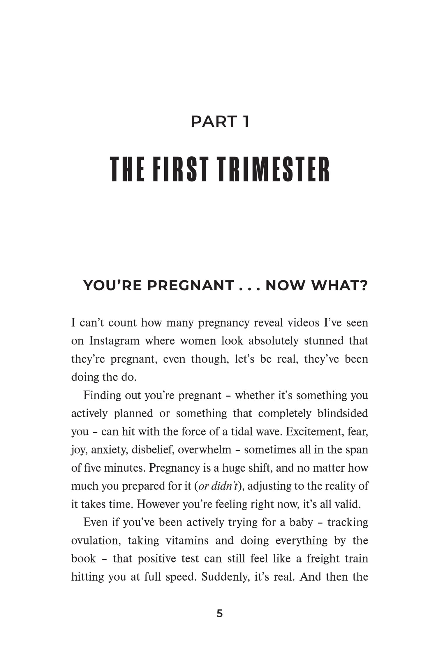 I’m Pregnant … Now What?