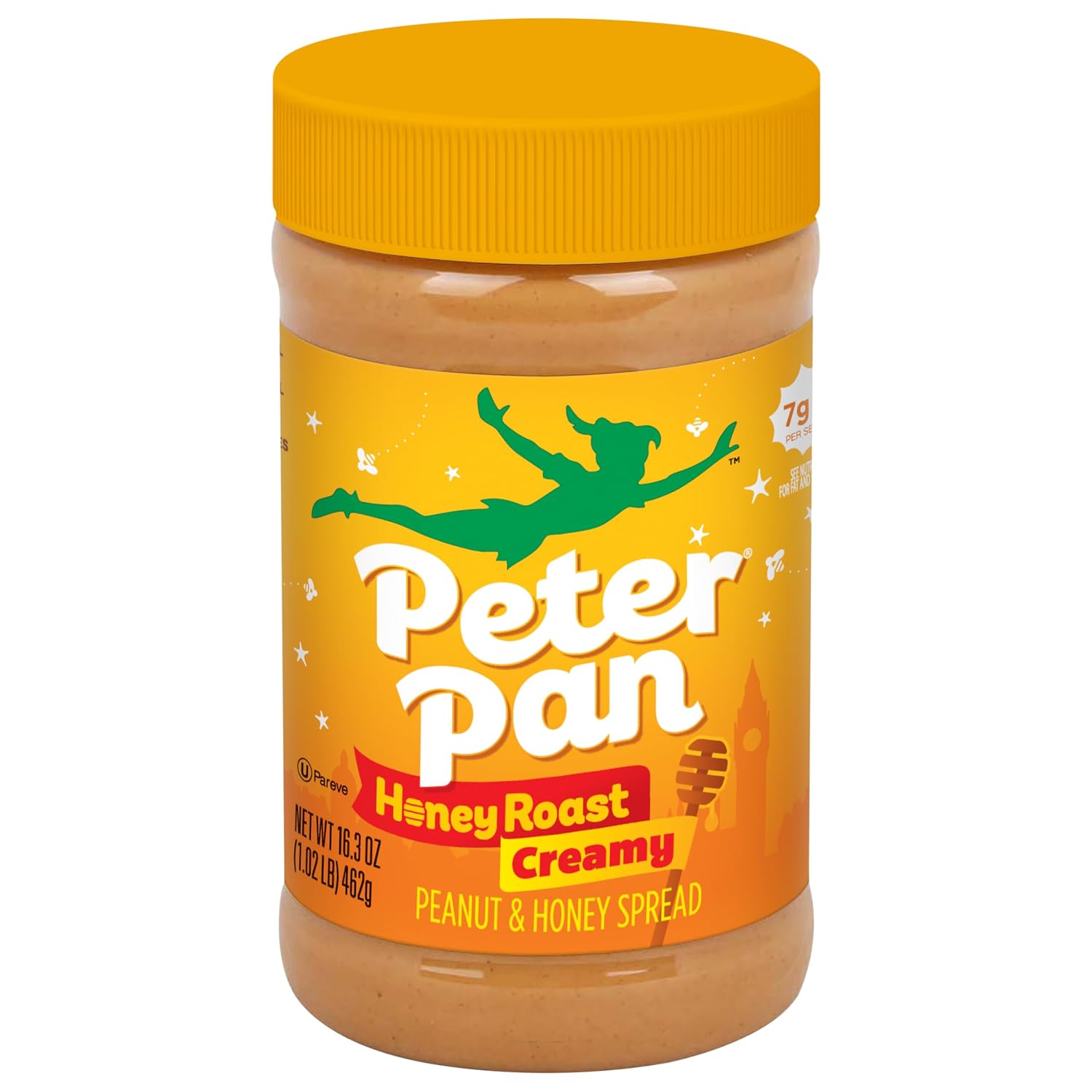 Peter Pan Honey Roasted Creamy Peanut Butter 16.3 oz
