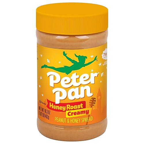 Peter Pan, Honey Roasted Creamy Peanut Butter, 16.3oz Jar