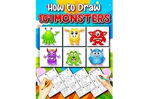 How to Draw Awesome Monsters (101 Easy Step-By-Step Drawings)
