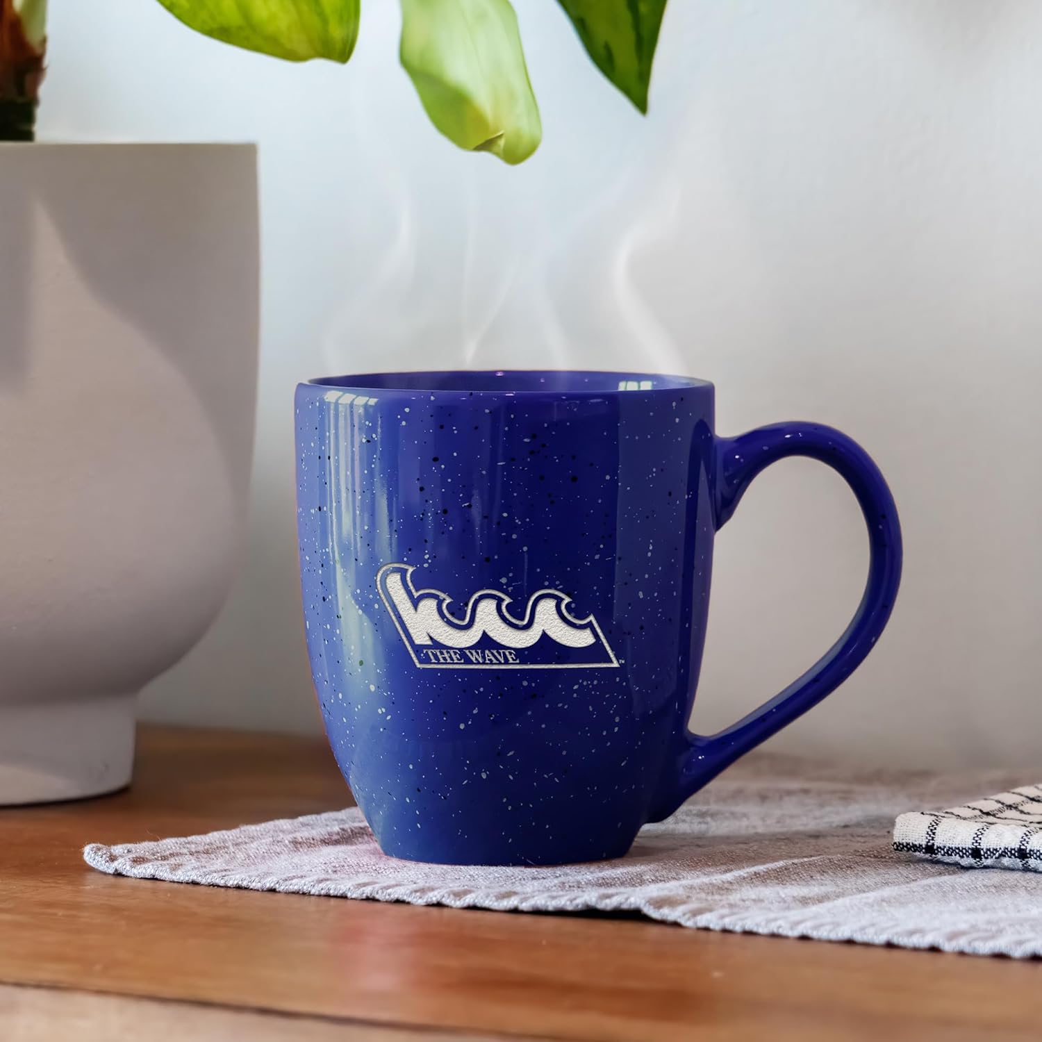 Rico Industries NCAA 16 oz Team Color Laser Engraved Speckled Ceramic Coffee Mug (H - K Schools) - Image 2