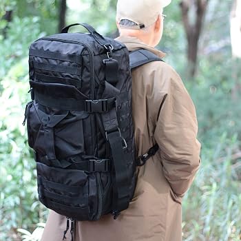 Amazon.co.jp: SARHLIO 迷彩タクティカルバックパック、ミリタリー