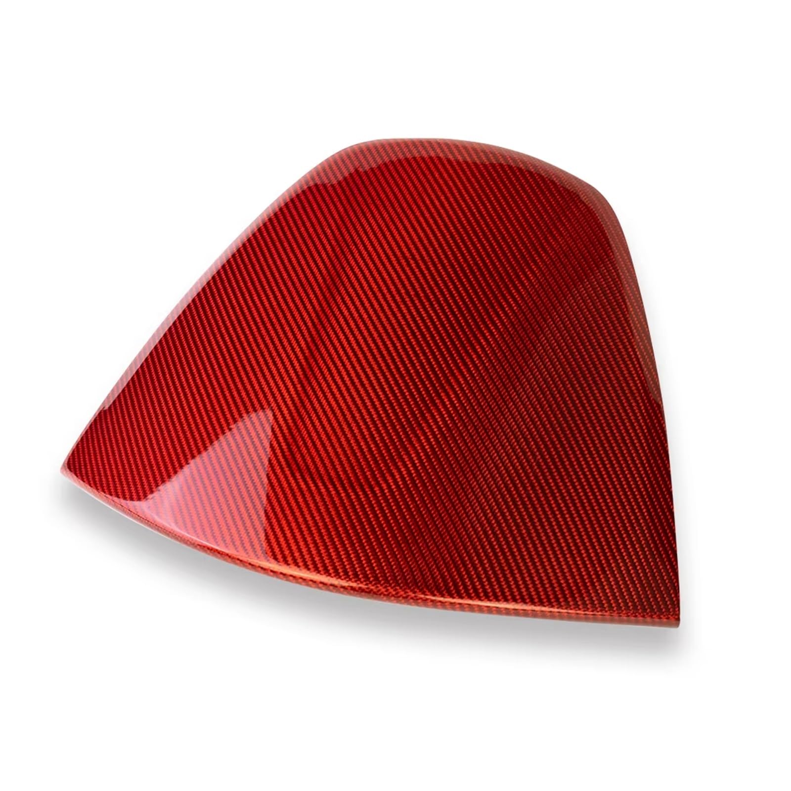 Car Trim Interior for Subaru for BRZ 2012-2020 Dashboard Interior Trim Hard Carbon Fiber Sticker Interior Mouldings(Red)