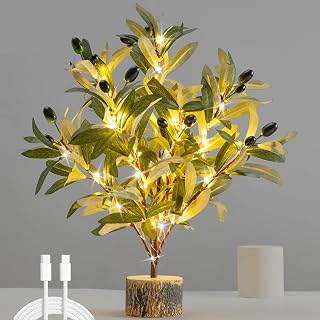 Top Rated 10 F Best Artificial Bonsai Tree Prelit 6 Lighted Olive Bonsai Tree