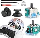 RongZy 2PCS Analog Stick for PS5 Analog Thumb Stick 3D Joystick for PS5 Electromagnetic Joystick Replacement Compatible with Play Station 5 Game Controller Stick Replacement