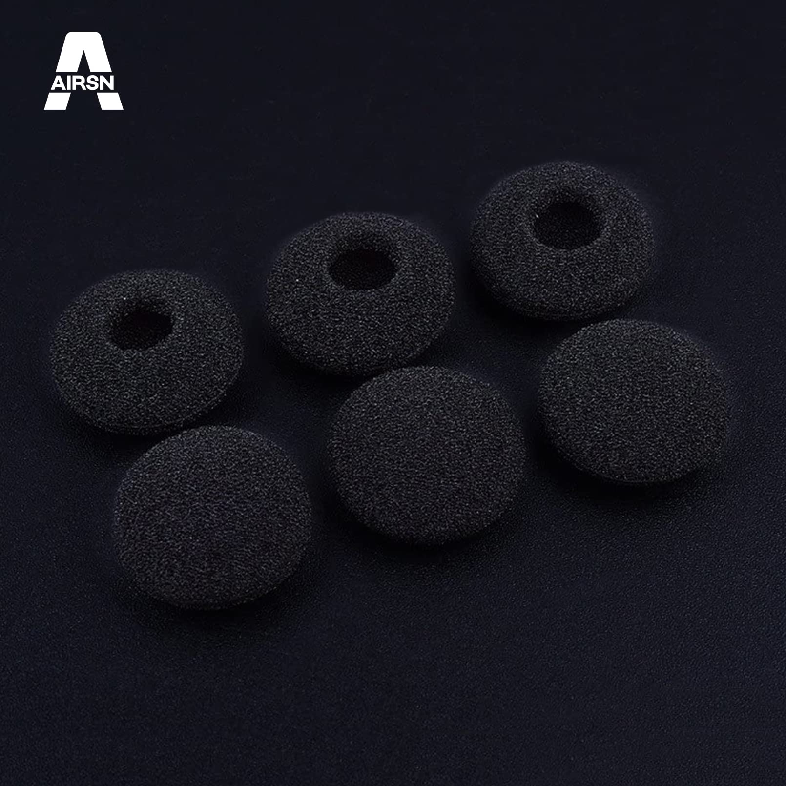 20 Unidades de Almohadillas de Espuma de Repuesto para Auriculares de 18 mm, Auriculares, Radio de Dos vías Walkie Talkie Auricular