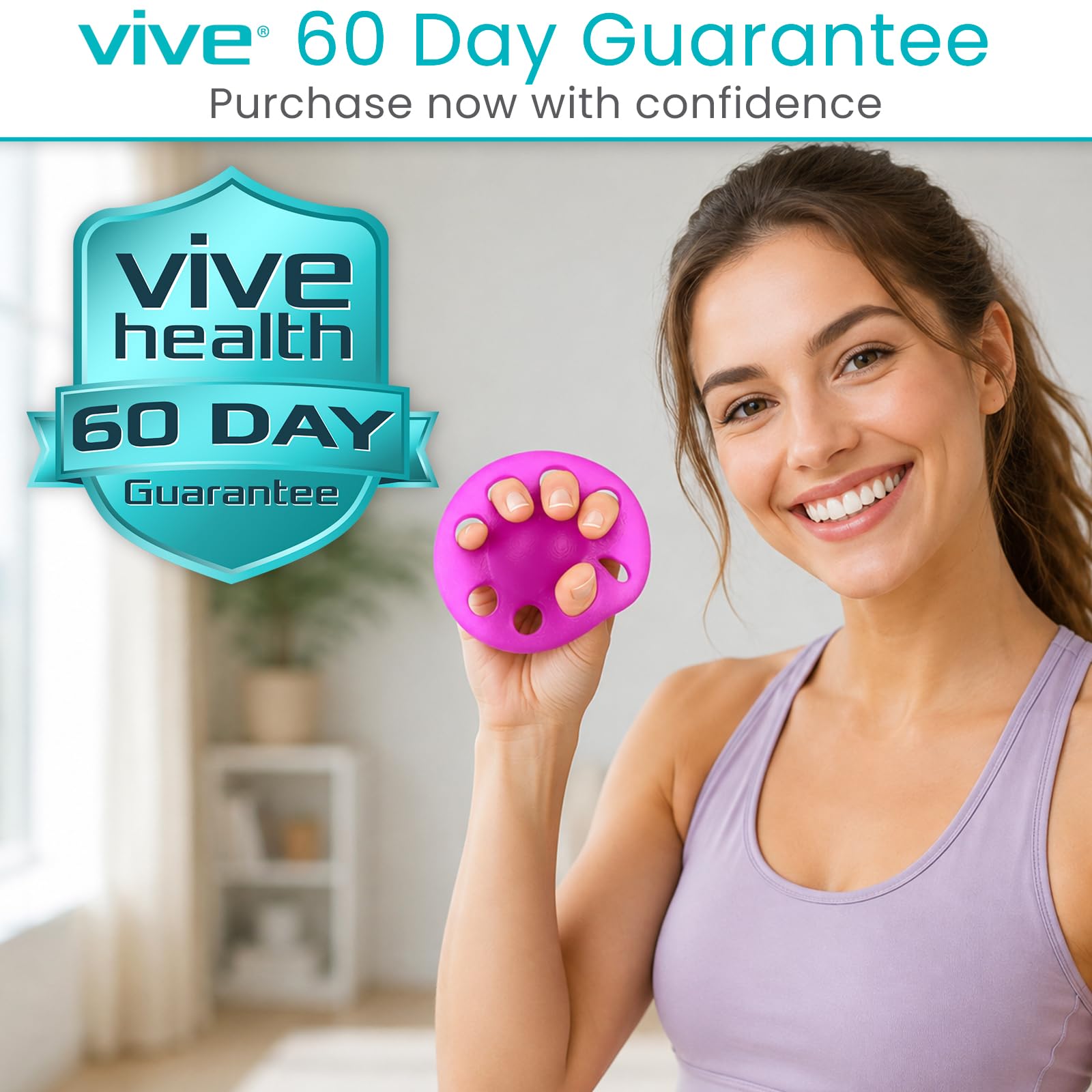 Vive Finger Exerciser Strengthener (3 Pack) - Hand Therapy Equipment — Amazon image 9