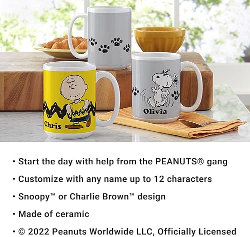 Miniatura 3 de Let's Make Memories ZERO OLD - Taza personalizada de la colección de personajes de Peanuts, relleno de calcetines navideños - Taza de café