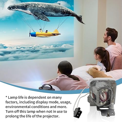 Miniatura 3 de GOLDENRIVER SPLAMP101 Lámpara de proyector O SRAM Choice compatible con proyectores InFocus SP2080HD IN134 IN136 IN138HD IN134ST IN136ST IN138HDST