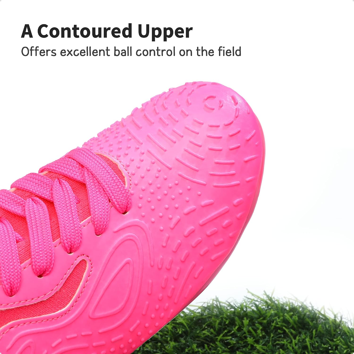 DREAM PAIRS Boys Girls Soccer Cleats Kids Football Shoes for Little/Big Kid