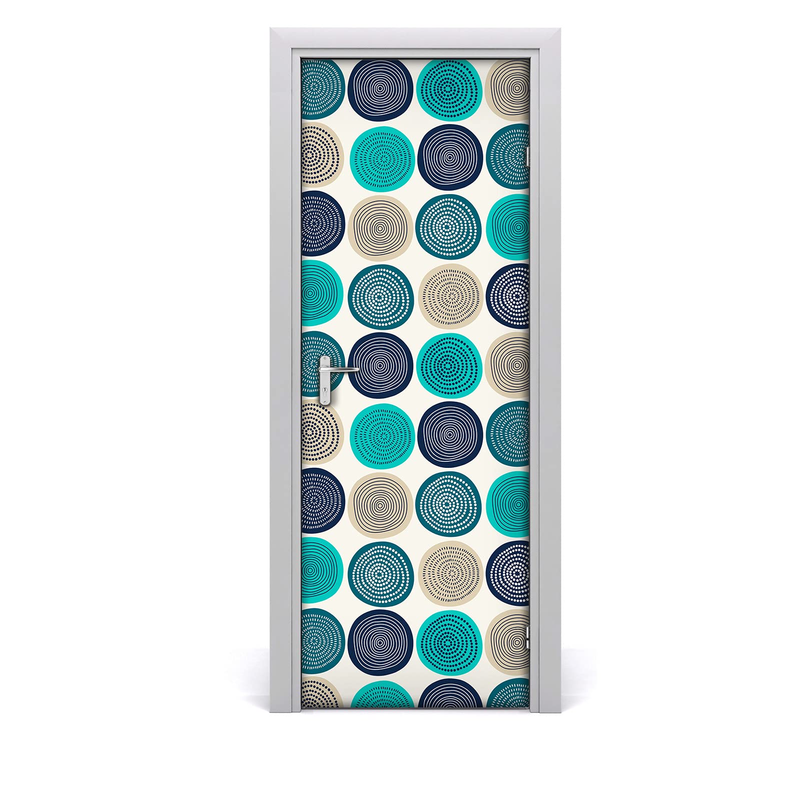 Adhesivo decorativo DIY para ocultar imperfecciones en puertas vinilo impermeable