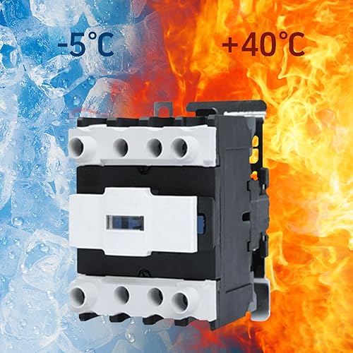 Miniatura 5 de ATO Contactor de CA de 65 amperios Contactor magnético de CA Contactor de minería Contactor de iluminación 24 V 110 V 220 V Bobina con base de