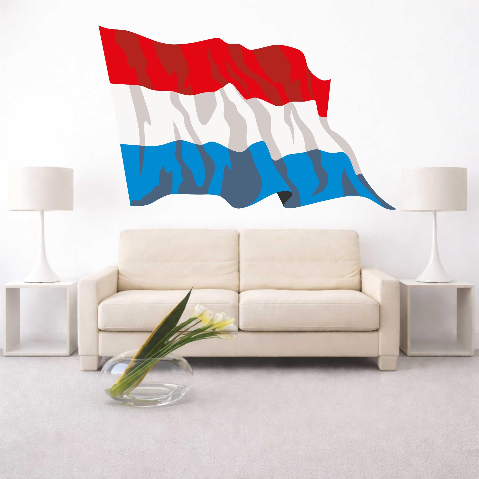 Adesivo LS110 Marshall Islands – Isole Marshall colori/Multicolore come Bandiera, Vinile, 180x119 cm