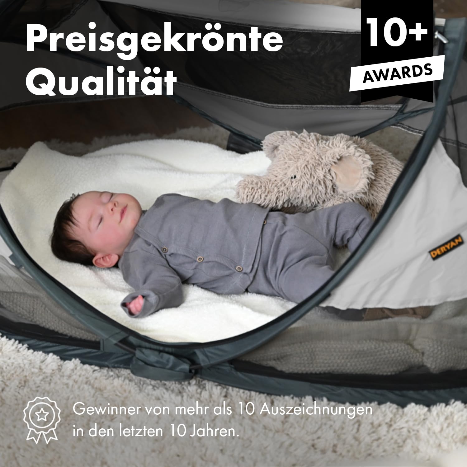 Baby Bed - Pop Up Baby Reisbed - Vanaf de geboorte tot 1,5 jaar - Licht Baby Bed - Pop Up Baby Reisbed - Vanaf de geboorte tot 1,5 jaar - Licht