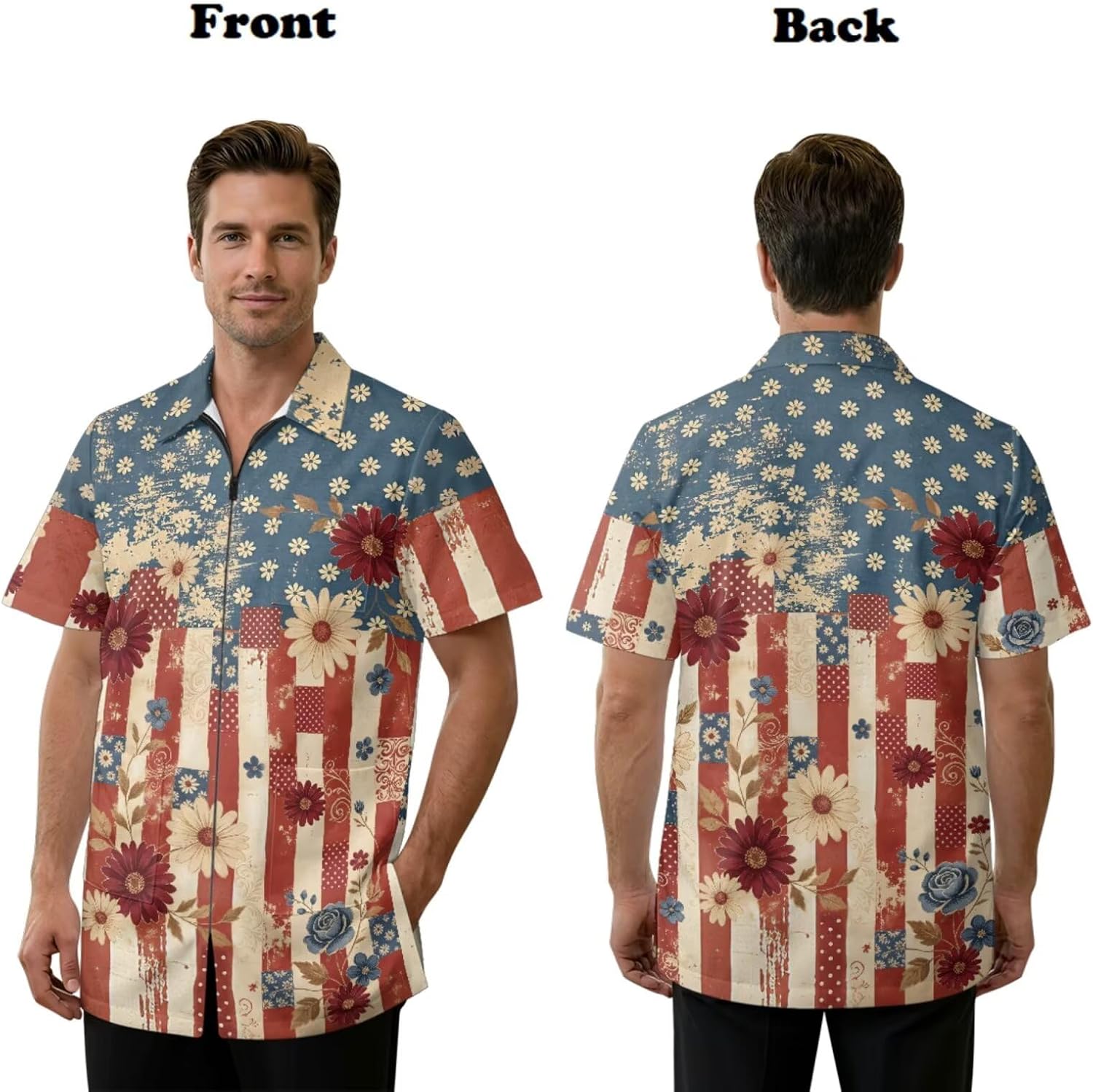 Women Men Barber Work Coat Waterproof Fabric Salon Stylist Tunic Uniform with Pockets for Hairdresser Vet Pet Groomer