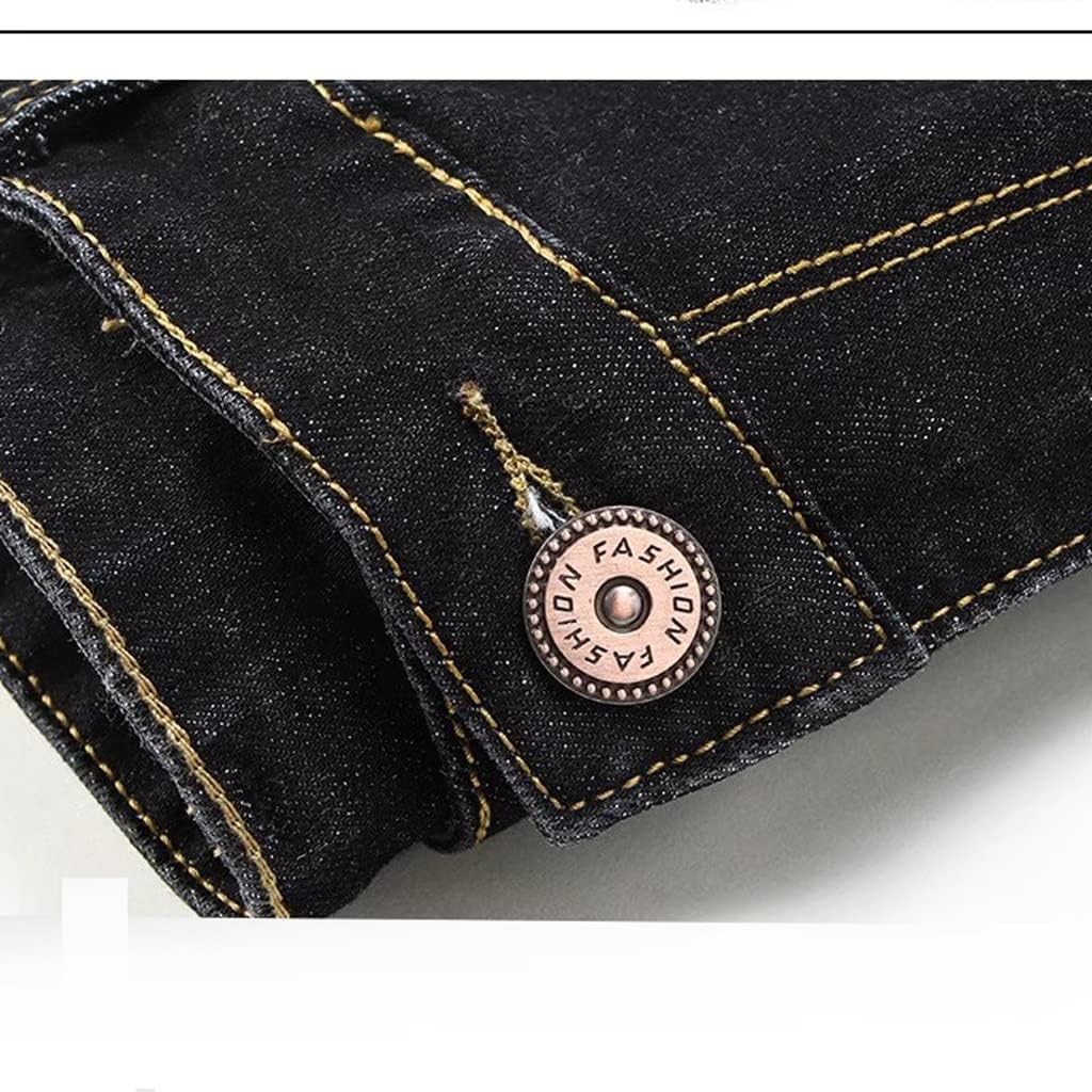 Men's New Large Size Jeans Cockerel Pants Workwear En's Straight Loose Casual