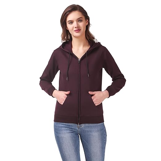 Women's Fleece Hooded Neck Sweatshirt