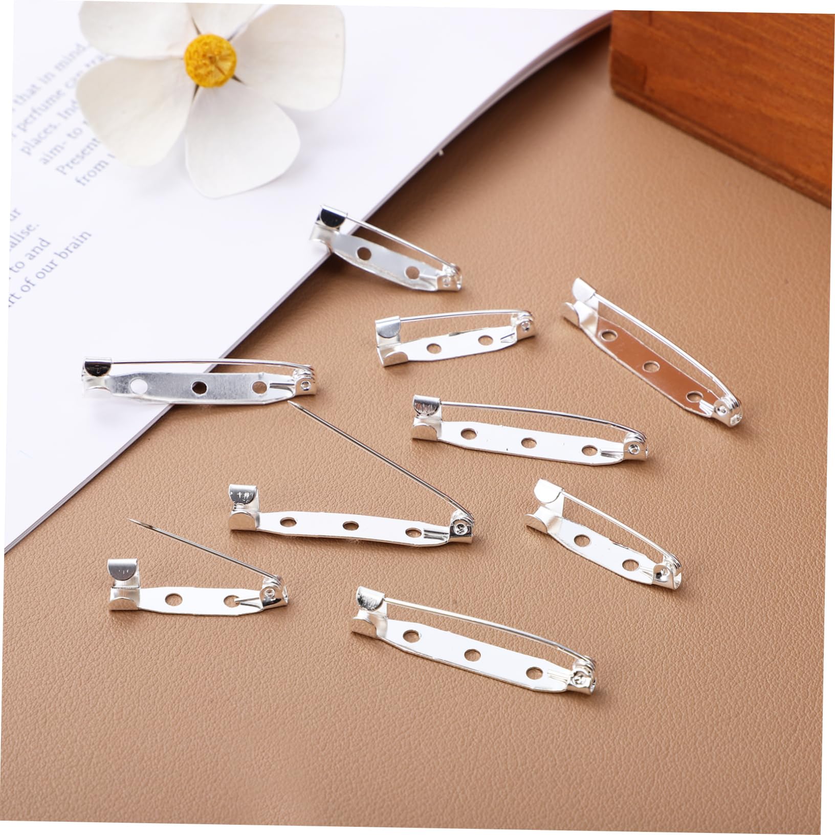 TEHAUX 5 Ensembles Épingler Bricolage Robe Artisanat Épingles pour Goupilles De Sécurité Épingle De Sureté Accessoires Pince À Linge Épingles À Épingle De Sûreté Métal 100 Pièces * 5