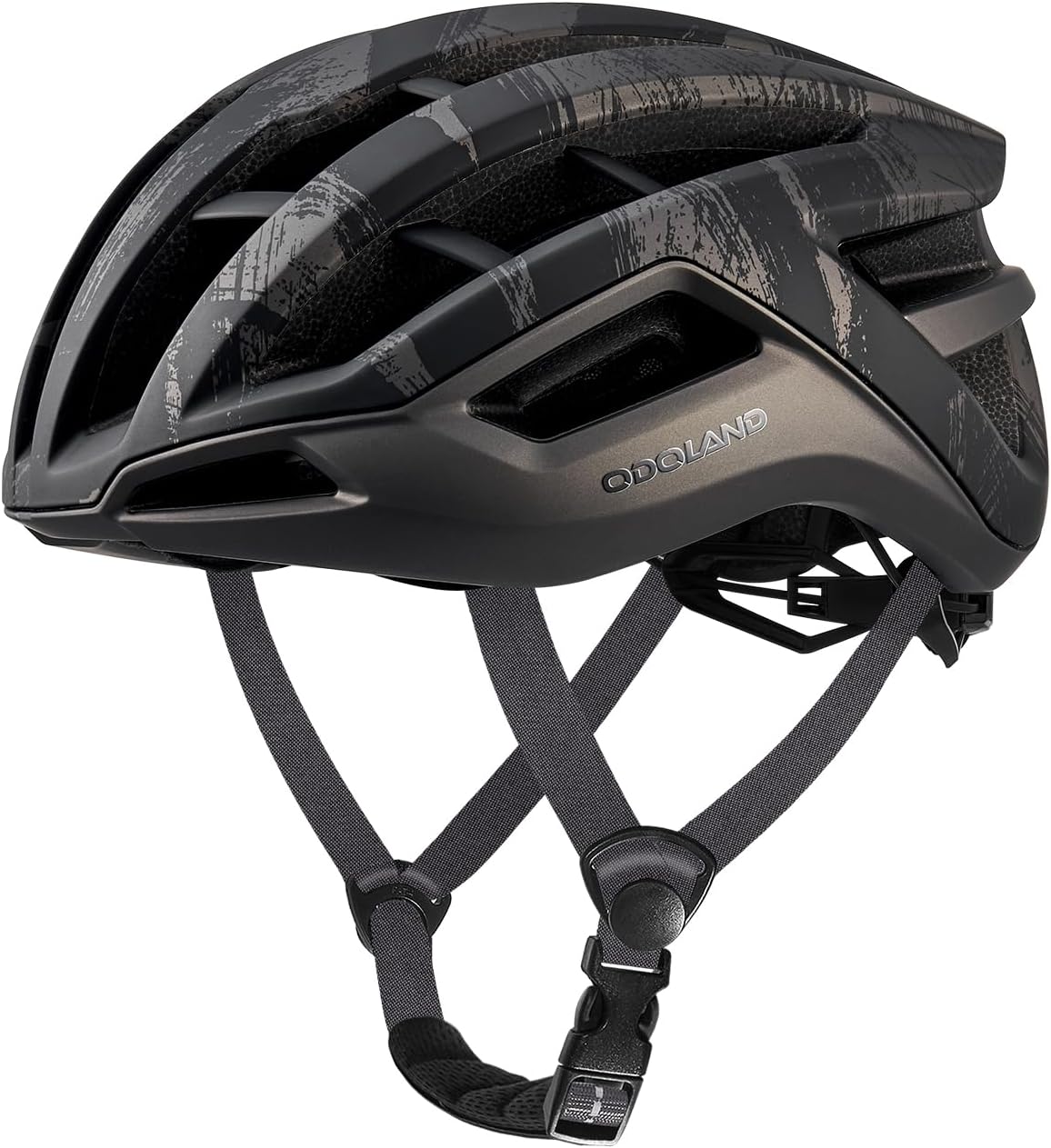 Odoland Adult Bike Helmet - Super Ventilation & Impact-Resistant Frame, Adjustable Dial System Lightweight Bicycle Helmet for Commuting, Road Cycling