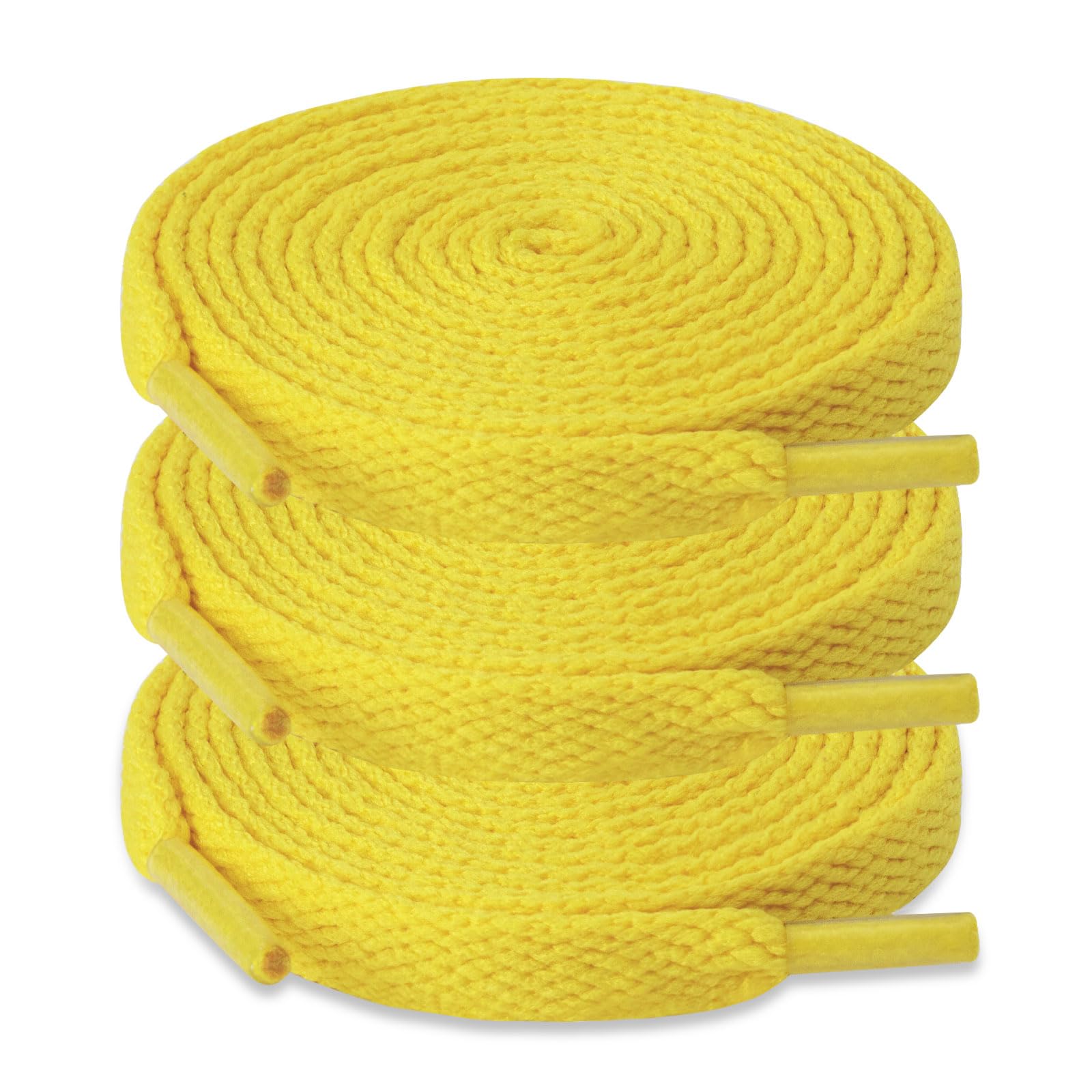 ZHENTOR 3 Pair Flat Shoe Laces for Sneakers, Shoelaces for Sneakers Athletic Running Shoes Boot Strings