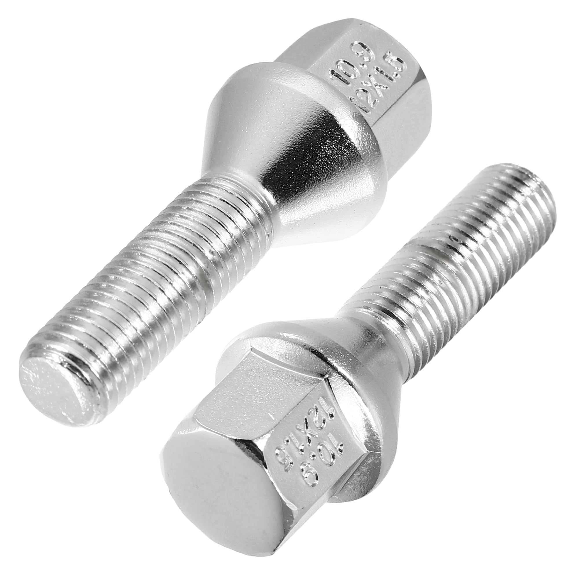QUARKZMAN M12 x 1.5 Ruota Bulloni Ruota Bulloni Capocorda Dadi Ruota Borchie Set 10pz