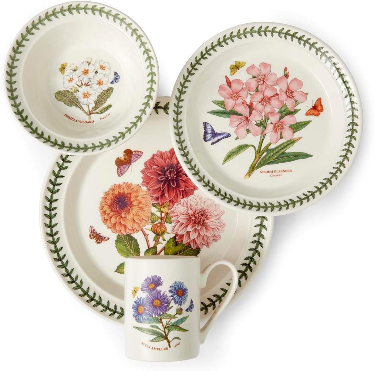 K*n様 portmeirion 花柄　皿　6枚セット 8.5 Inch Salad Plate Set of 6 (Assorted Motifs) | Portmeirion