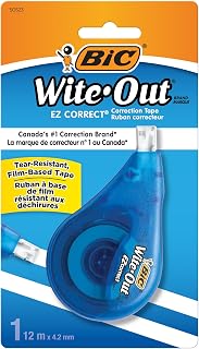 Bic Wite Out Correction Tape, 1 Tape