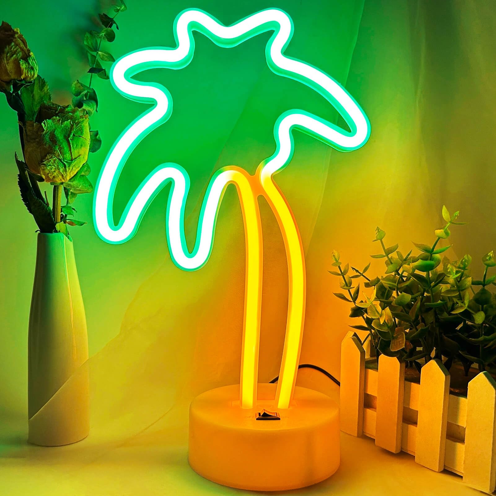 とりこさま専用品　パームライト-Palm Light Premium Outdoor and Indoor Palm Tree Light - Vivzone – SILICONDYNAMIC