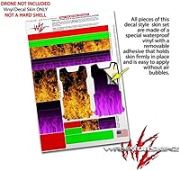 Vista 4 de Skin Decal Wrap Pack 2 para DJI Ryze Tello Drone Open Fire DRONE no incluido
