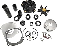 Vista 1 de 5001595 Kit de impulsor de bomba de agua para motores fueraborda Johnson Evinrude OMC 75-250 HP 435929 Sierra 18-3315-2