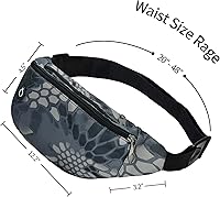 Vista 216 de Riñonera para hombres y mujeres, impermeable, para deportes, para viajes, senderismo, correr